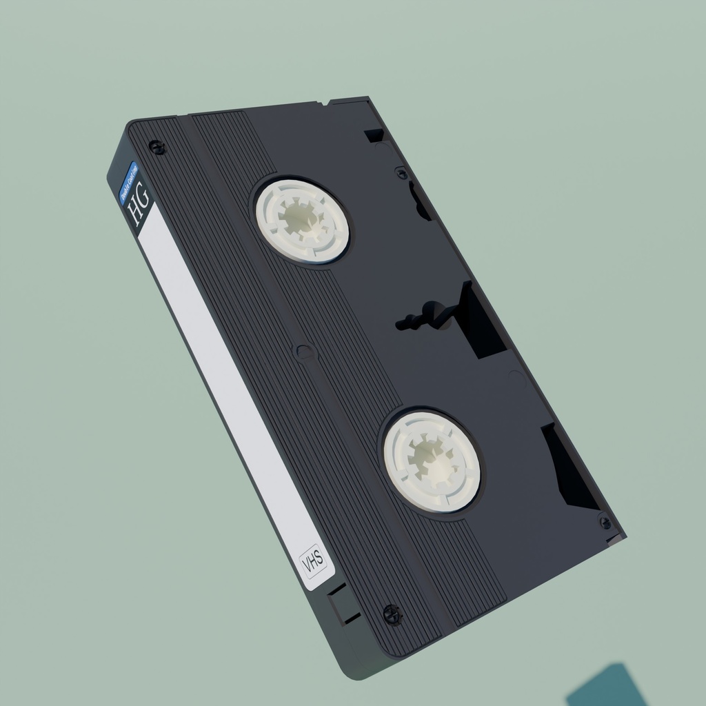 VHSカセット 3Dモデル