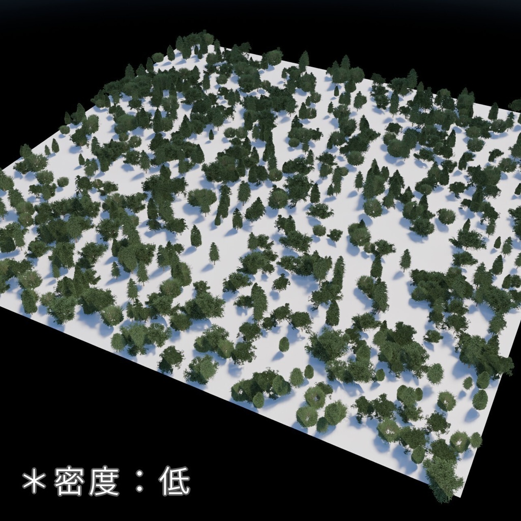 forest_geometrynode 森ジェネレーター
