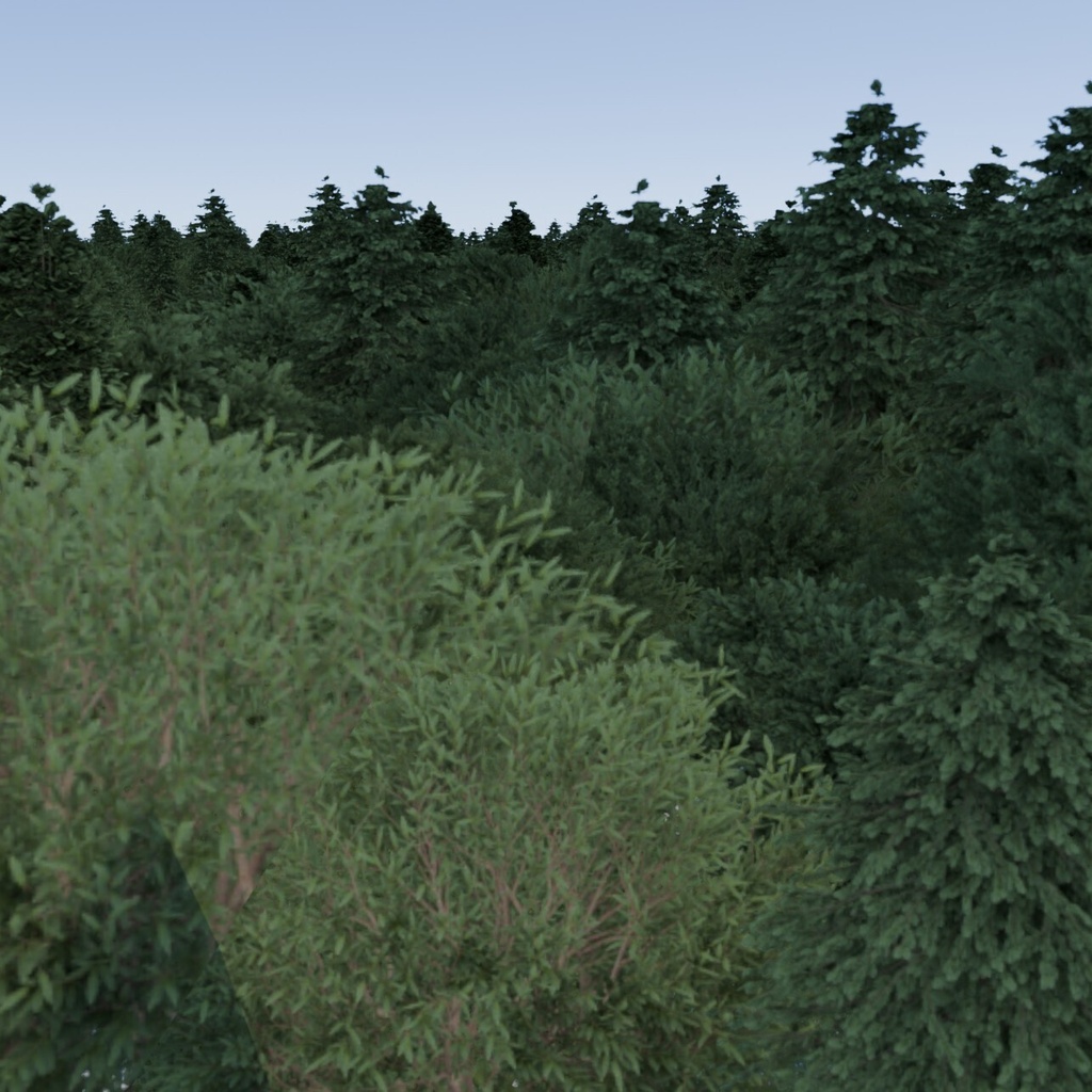 forest_geometrynode 森ジェネレーター