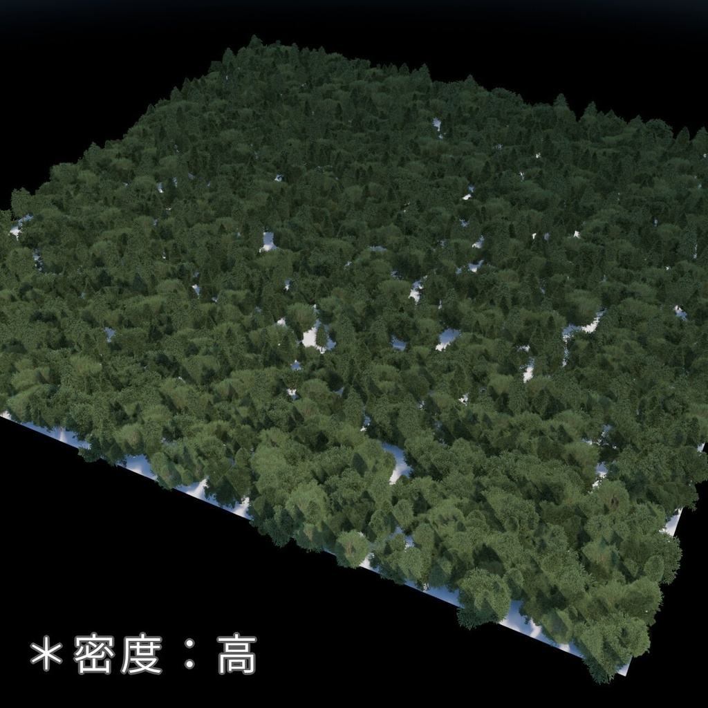 forest_geometrynode 森ジェネレーター