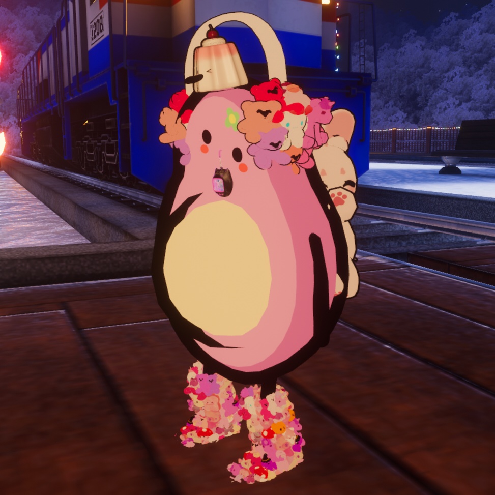 オリジナル3Dモデル「アボカド」 Avocado 아보카도 ver1.0.2