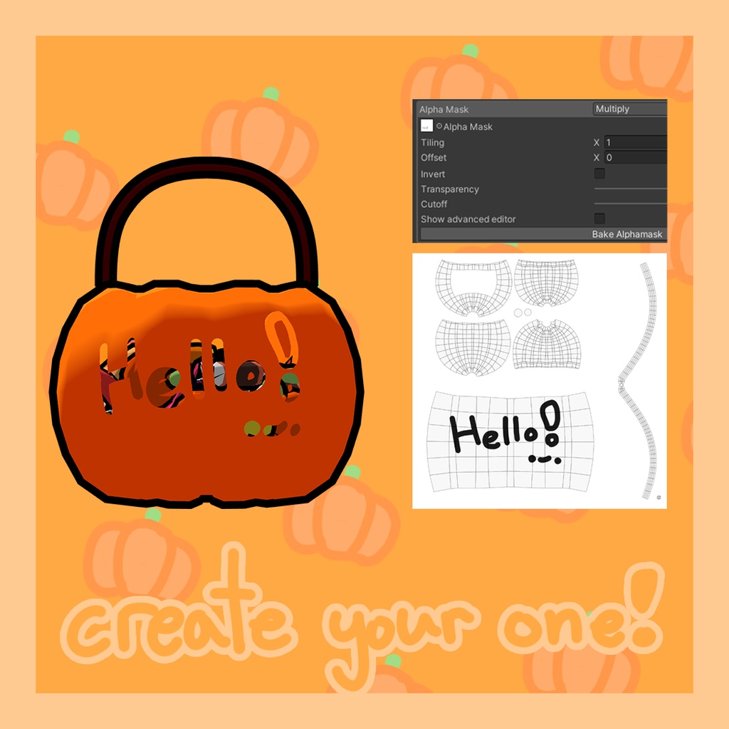 Halloween Pumpkin Basket