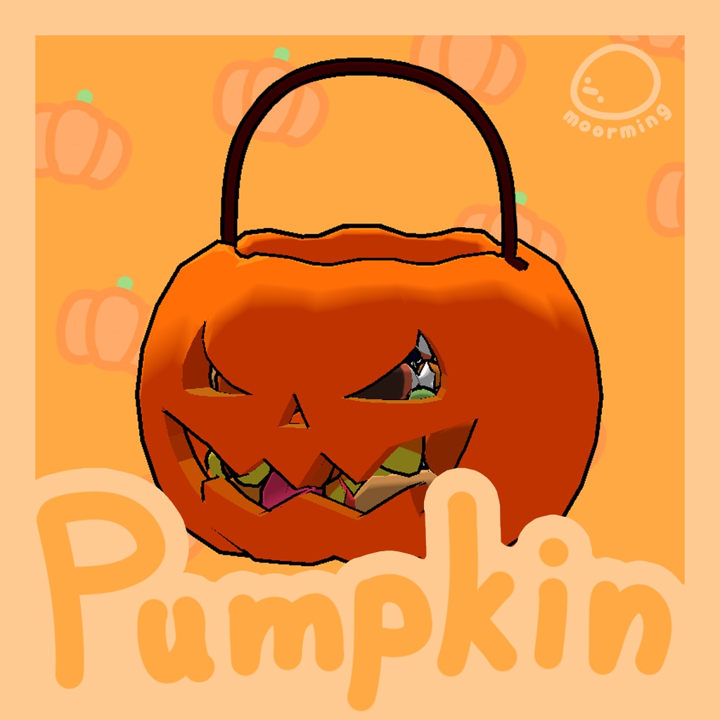 Halloween Pumpkin Basket