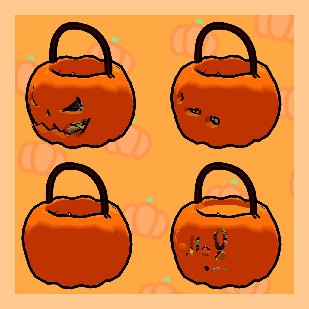 Halloween Pumpkin Basket