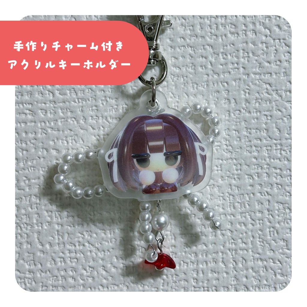 朱灯となみミニアクリルキーホルダー