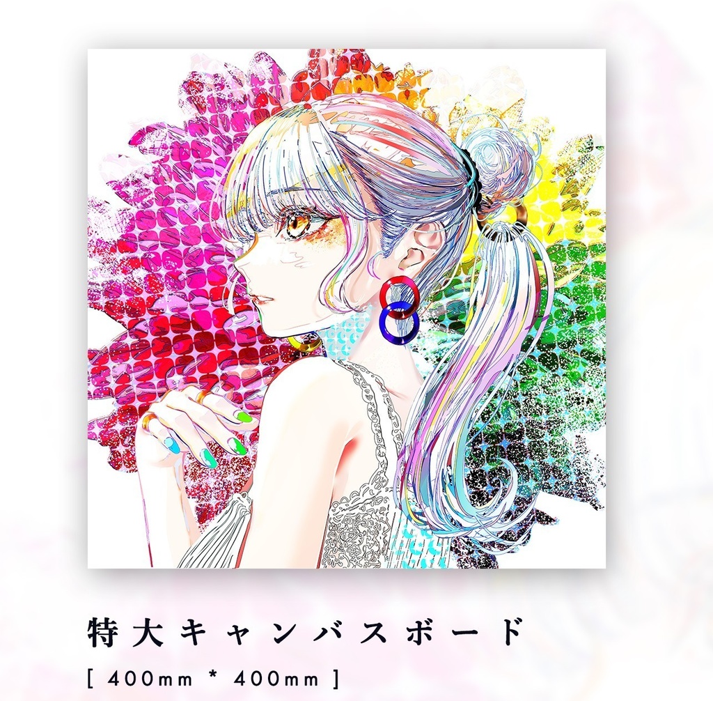 【直筆サイン入り】"Idea"アートワーク ビッグキャンバスボード