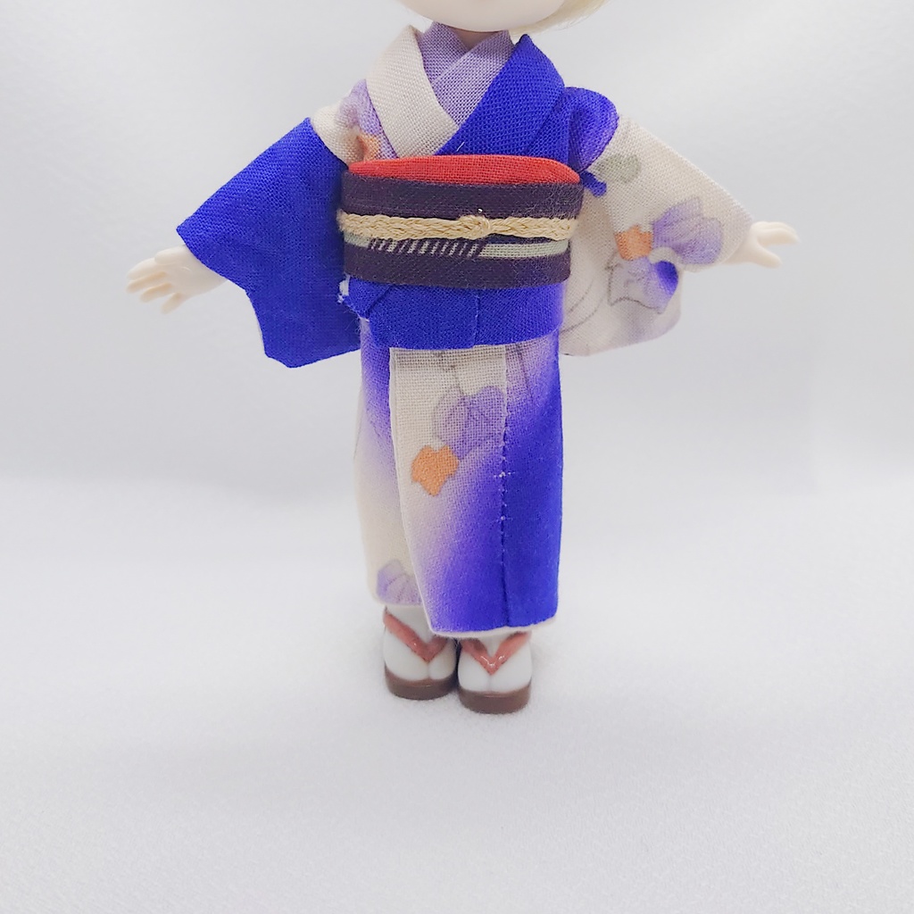 オビツ11○着物セット 蔦模様