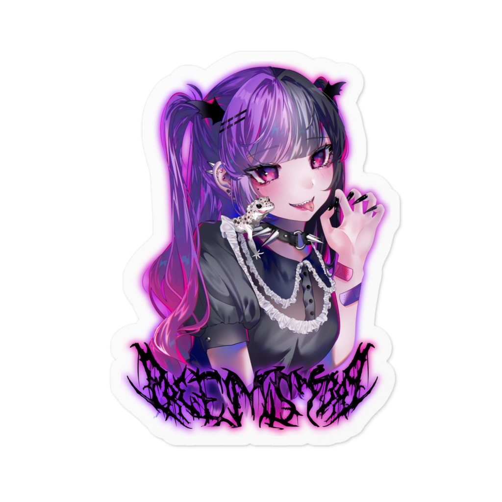 【EMST】レオパードゲッコースーパーマックスノーステッカー