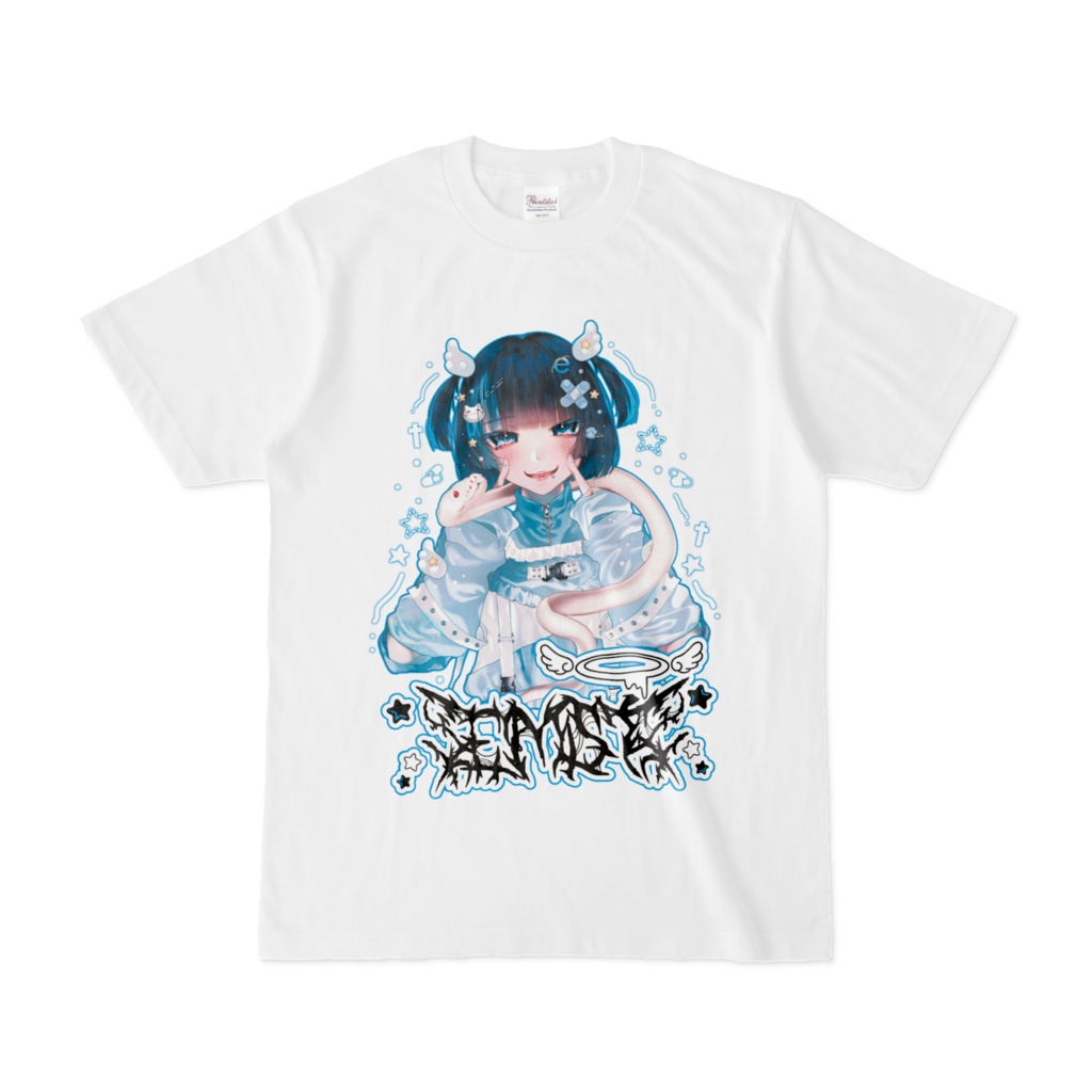 【EMST】コーンスネークブリザードTシャツ(ホワイト)