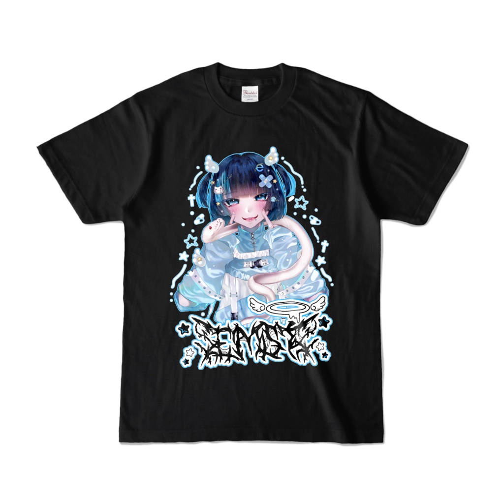 【EMST】コーンスネークブリザードＴシャツ（ブラック）