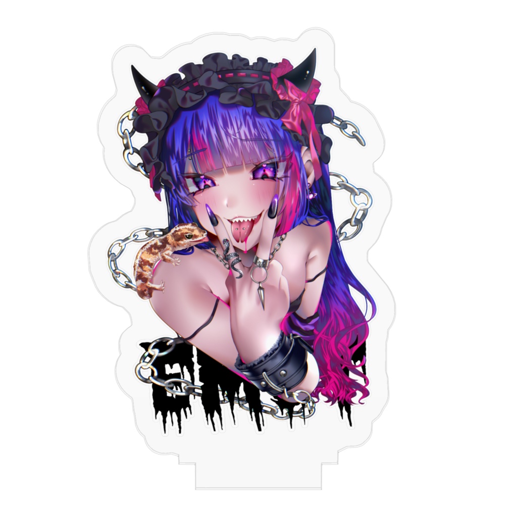 【EMST】ニシアフリカトカゲモトキストライプアクリルスタンド