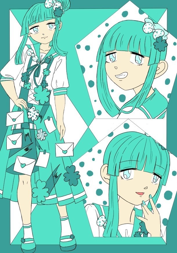 ポストカード4(レターコーデシリーズ)