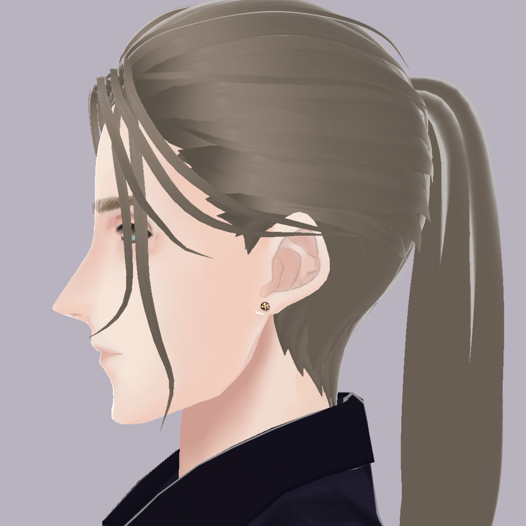 【Cluste 対応/VRM】オリジナル3Dモデル「ルイ」