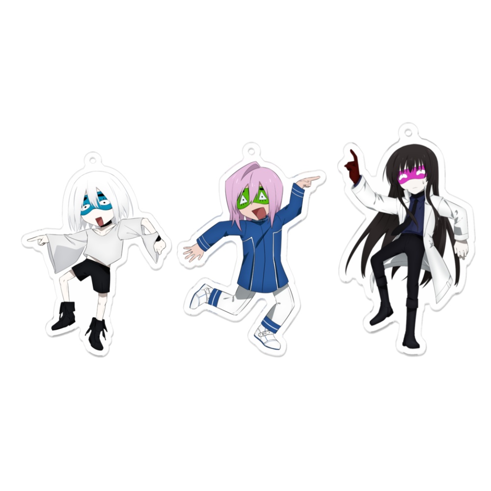 【アクキー3点セット】アイマスクトリオ