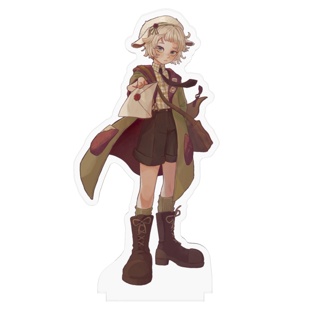 白紙やなぎ 新•立ち絵 アクスタ