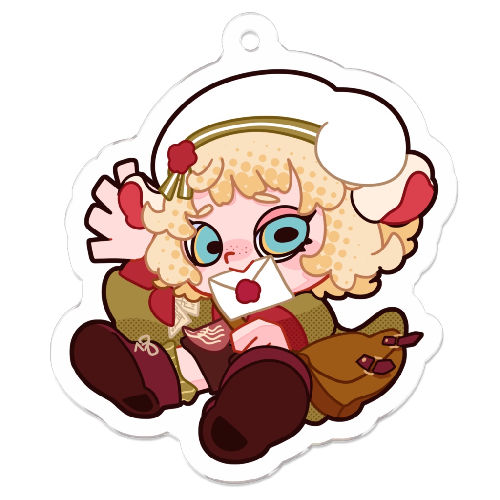 白紙やなぎデフォルトアクキー