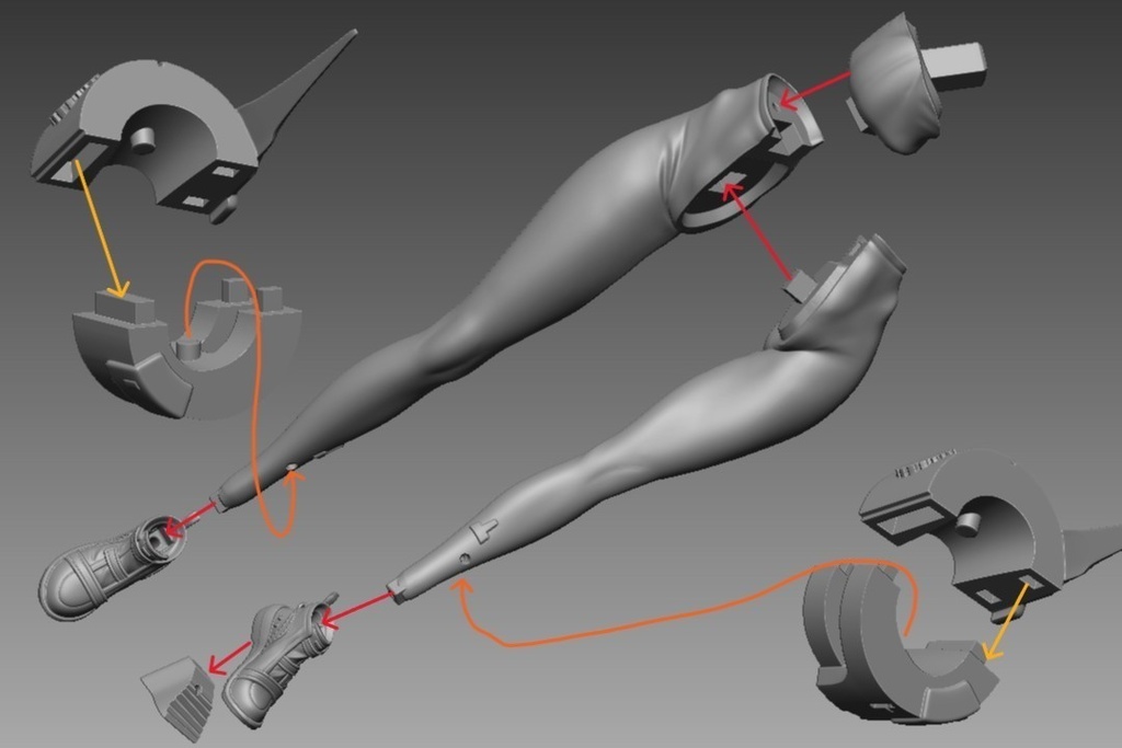 【勝利の女神:NIKKE】「シン」 1/7ガレージキット
