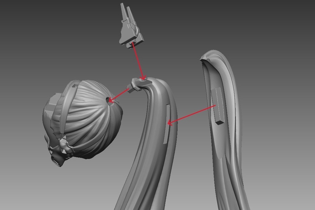 【勝利の女神:NIKKE】「シン」 1/7ガレージキット
