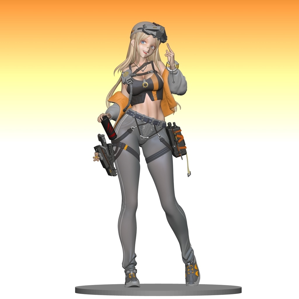 【勝利の女神:NIKKE】「センチ」 1/7ガレージキット