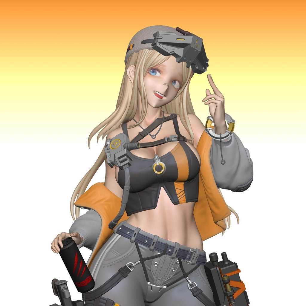 【勝利の女神：NIKKE】「センチ」 1/7ガレージキット