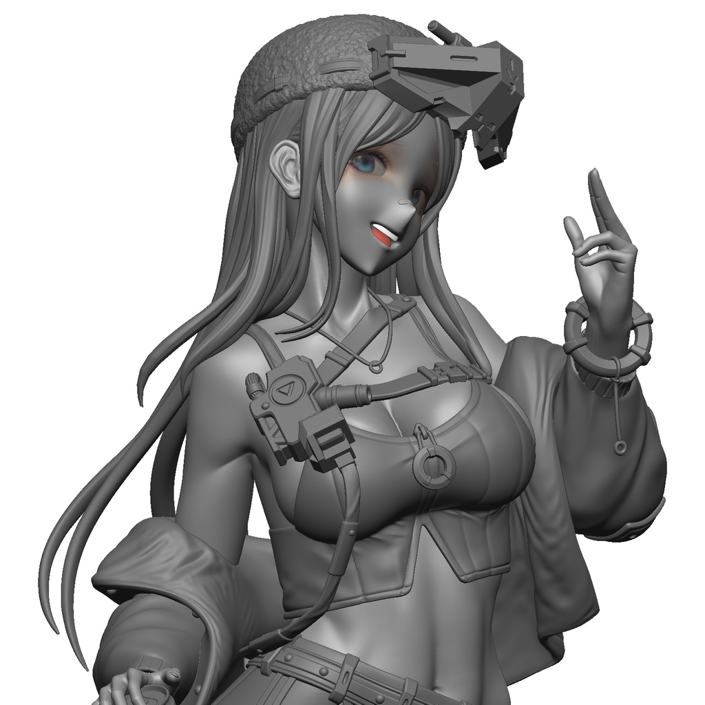 【勝利の女神:NIKKE】「センチ」 1/7ガレージキット