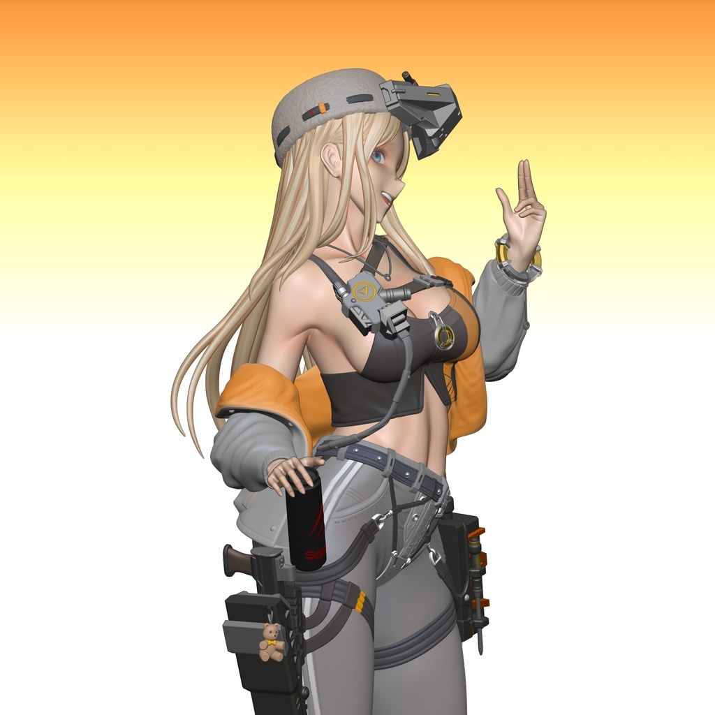 【勝利の女神:NIKKE】「センチ」 1/7ガレージキット