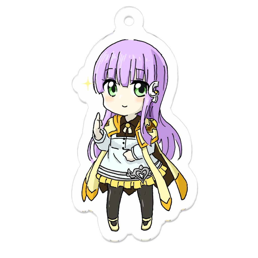 エクレールアクリルキーホルダー