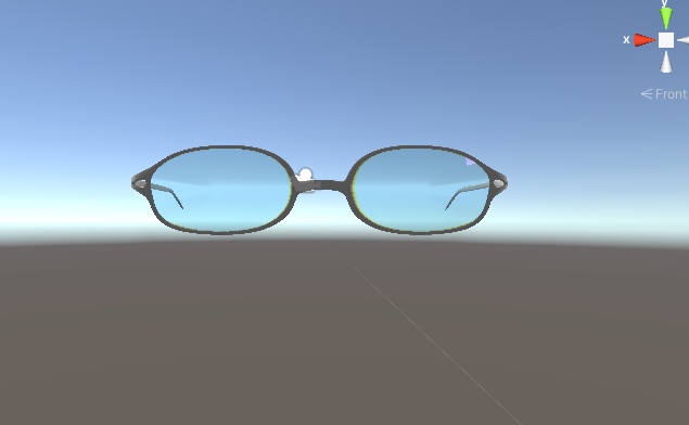 ラスクちゃん想定 シンプルなメガネ