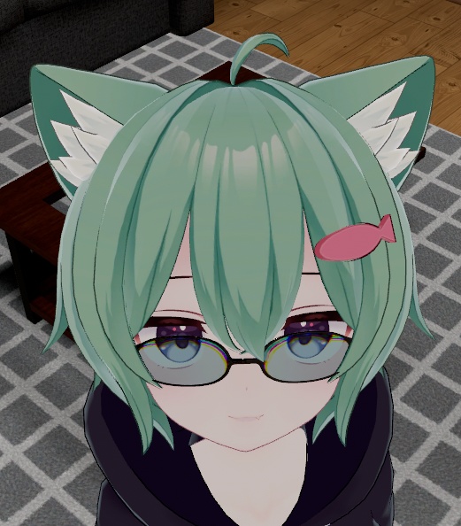 ラスクちゃん想定 シンプルなメガネ