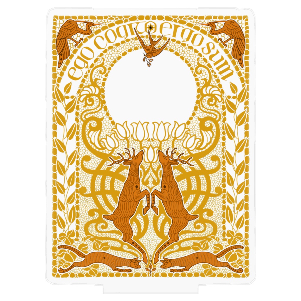 鹿額M 高さ10㎝アクリルスタンド