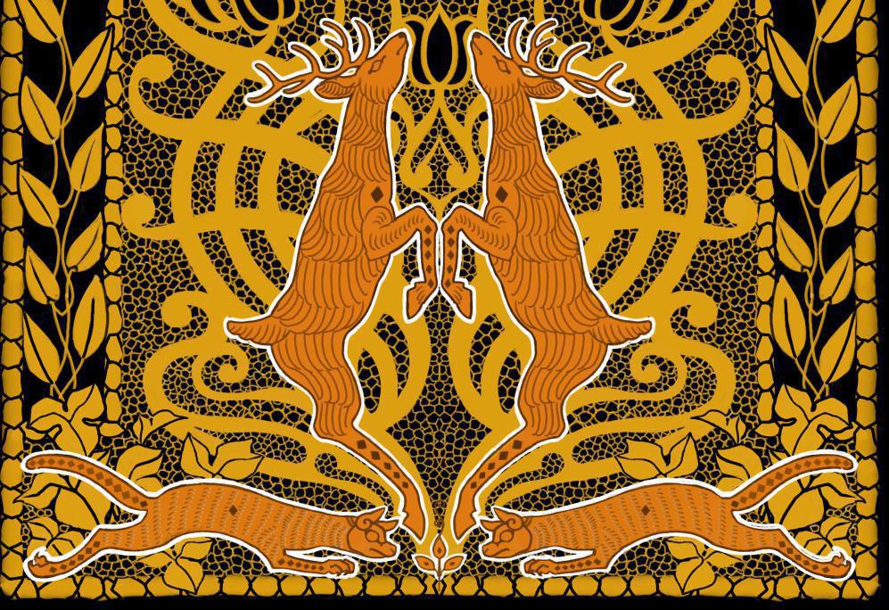 鹿額M 高さ10㎝アクリルスタンド