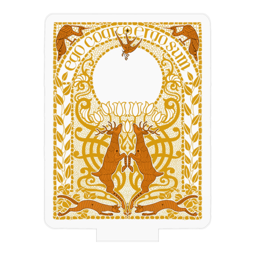 鹿額SS 高さ5㎝アクリルスタンド