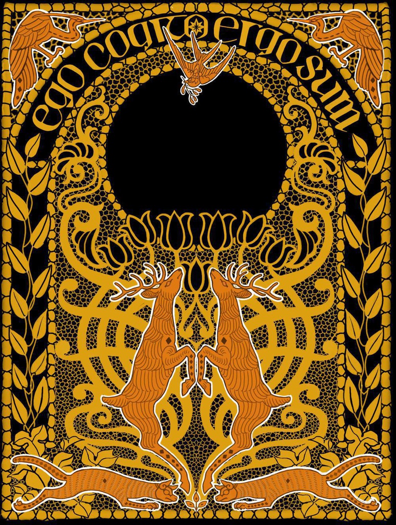 鹿額L 高さ16㎝アクリルスタンド