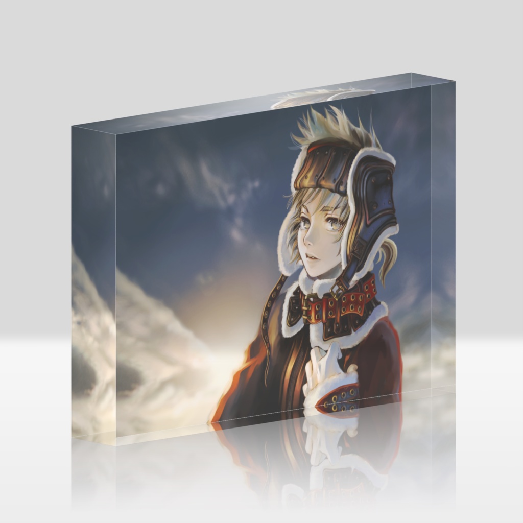 アクリルブロックはがきサイズ