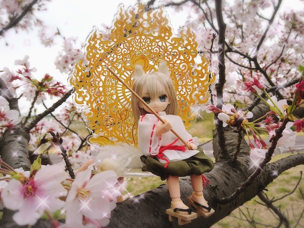 アクリルスタンド蓮光背5cm~16cm4サイズ