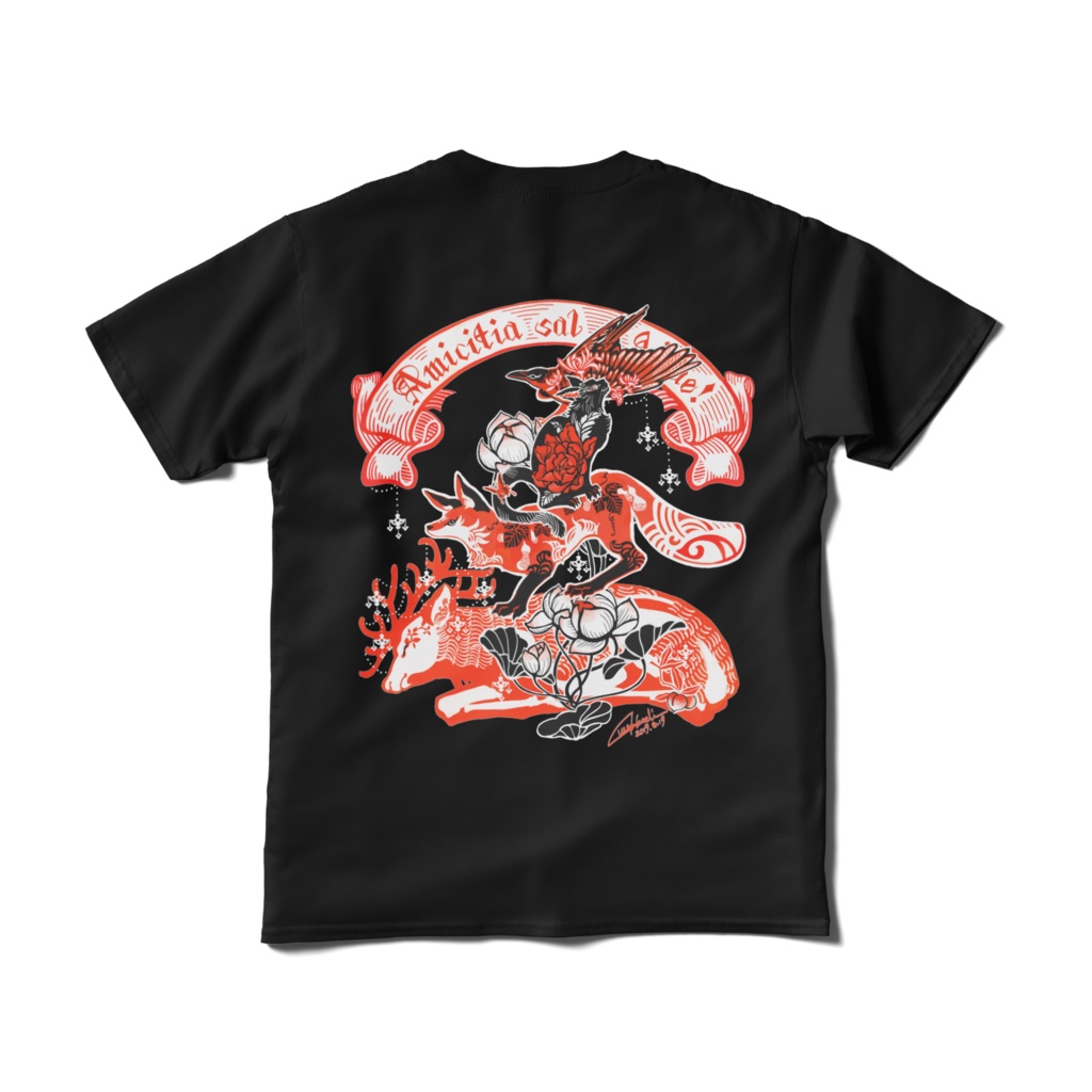 ブレーメンTシャツAタイプ(黒)