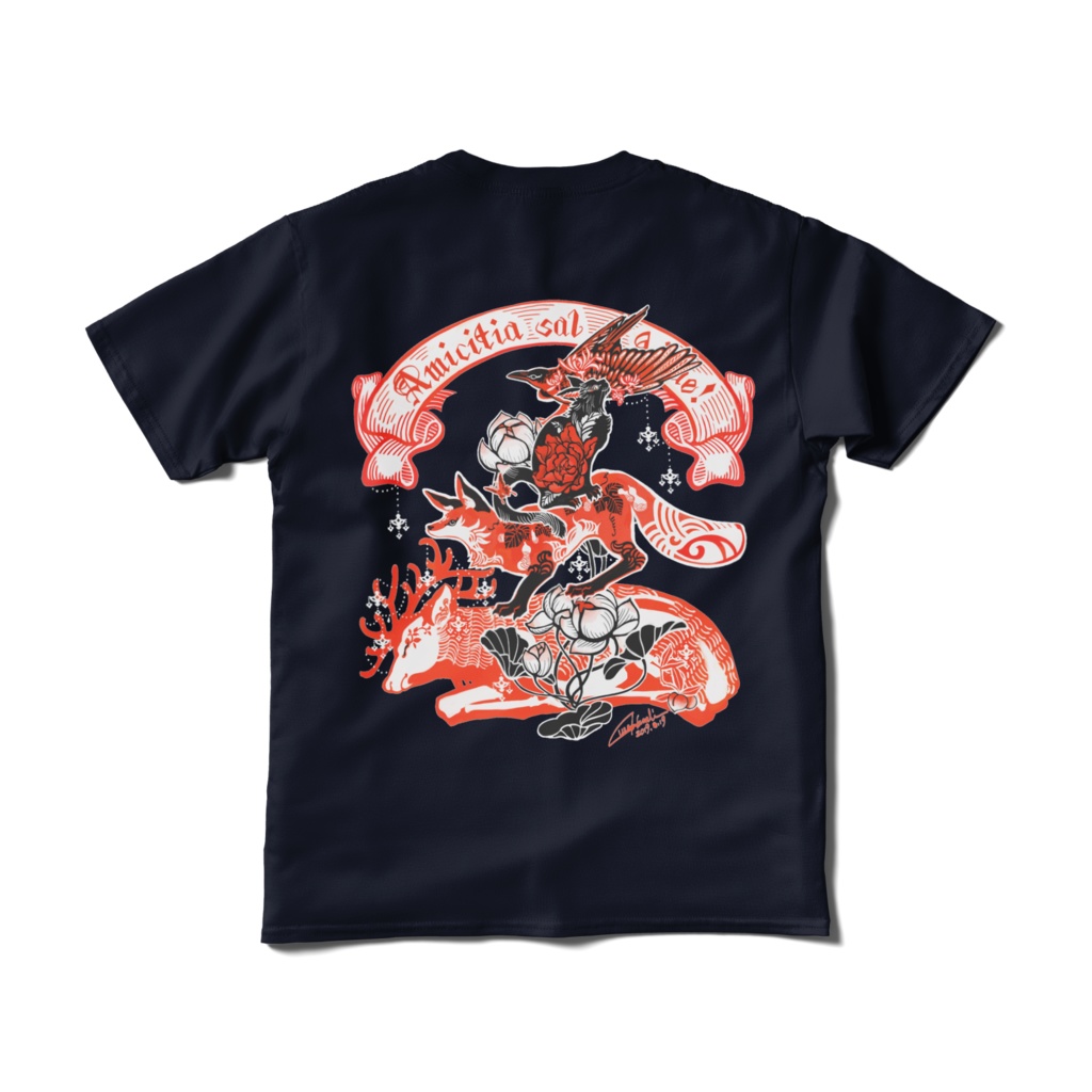 ブレーメンTシャツAタイプ(ネイビー)