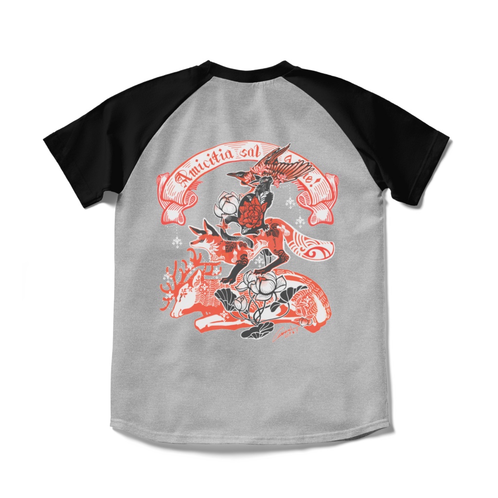 ブレーメンTシャツ ラグラングレイ