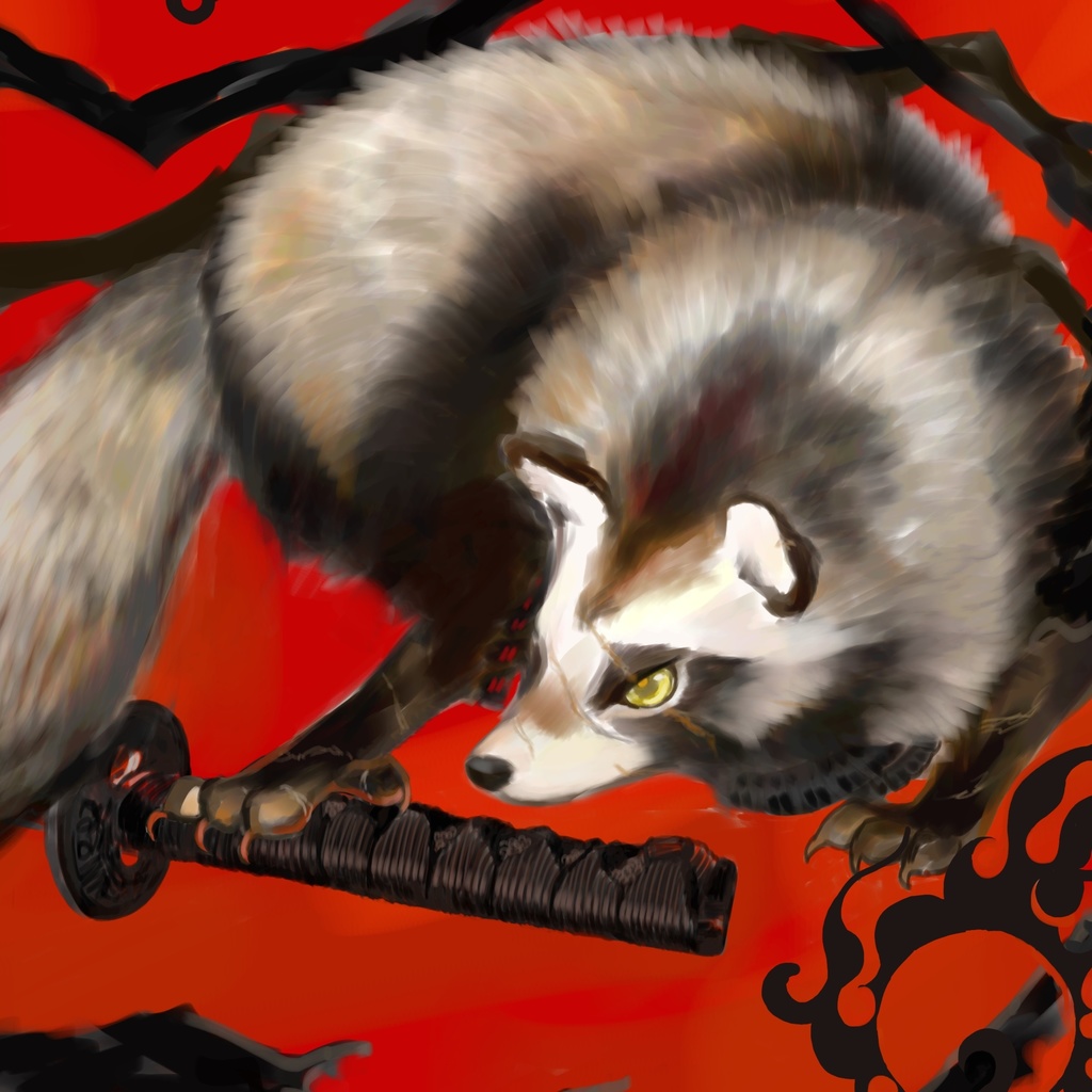 狸の武士サコシュ