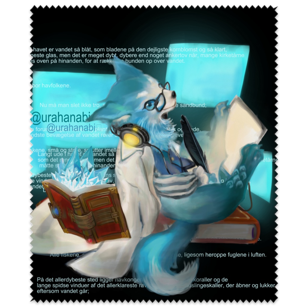 アンデルセンだから眼鏡も拭くよね