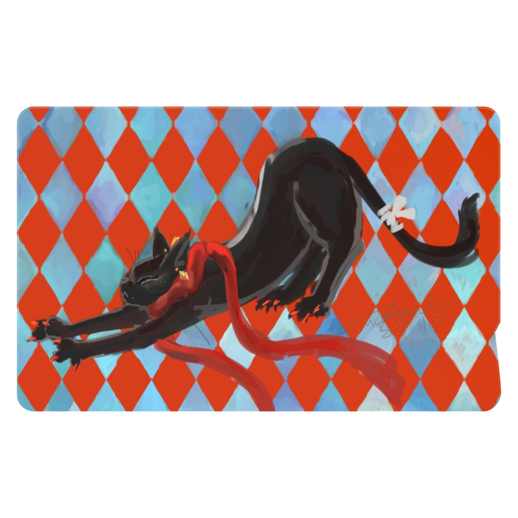 ICカードステッカー　清光にゃん