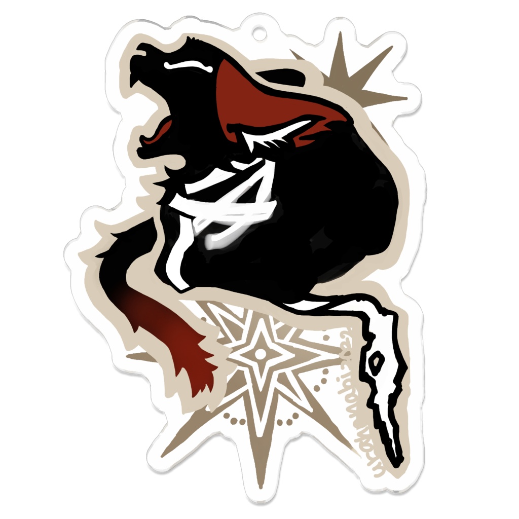 ねむねこキーホルダー