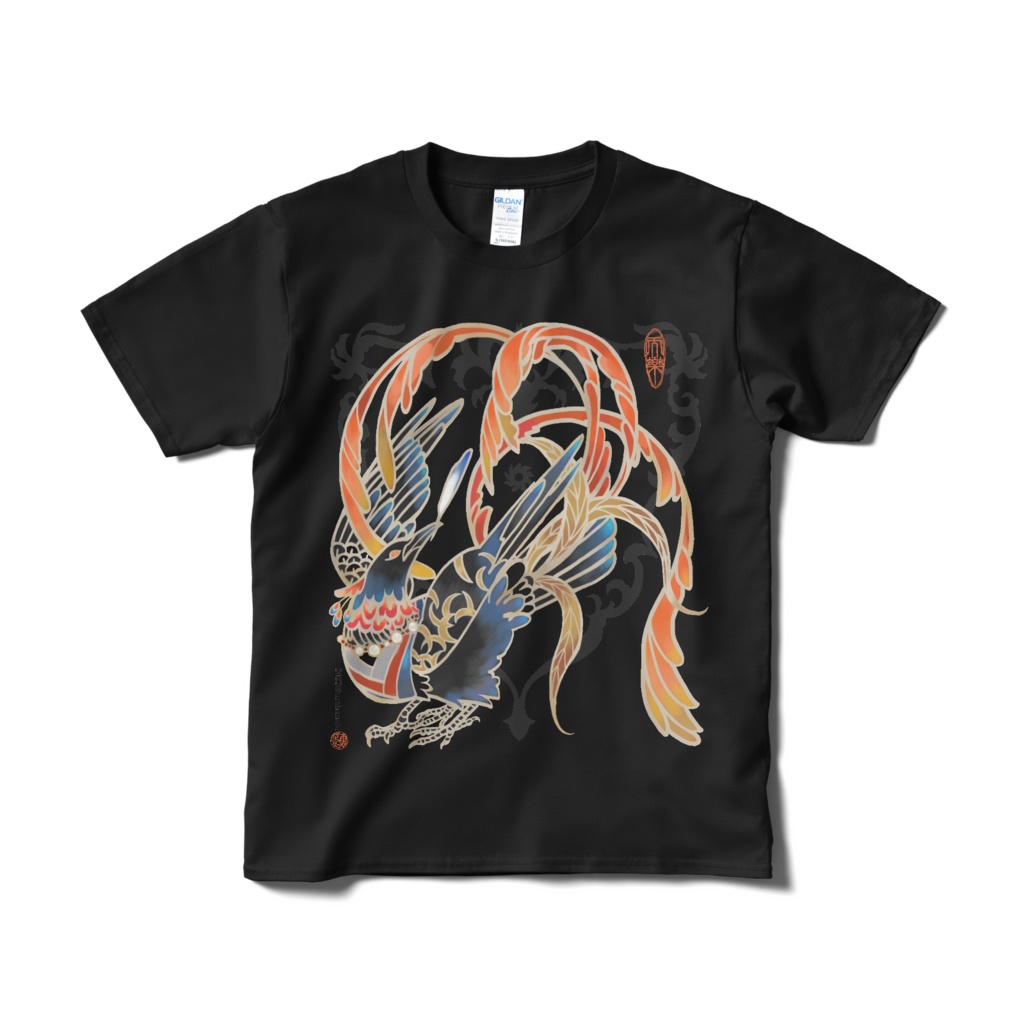 金烏~カラスの王様Tシャツ(正面プリント)