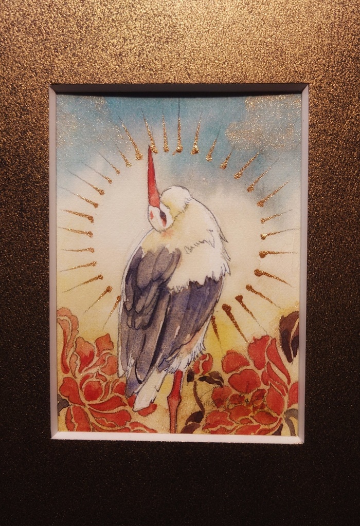 ソレイユ企画展 直筆ATC「希望」