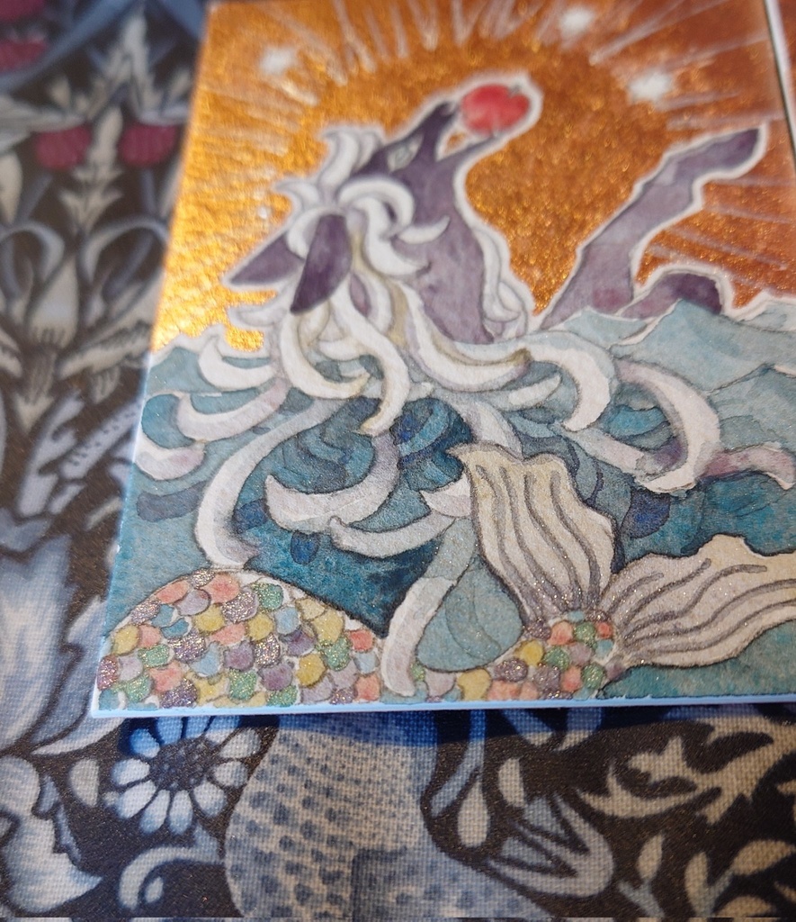 直筆ATC かみさま