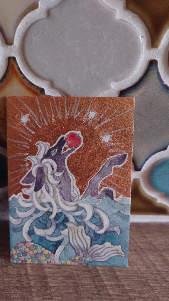 直筆ATC かみさま