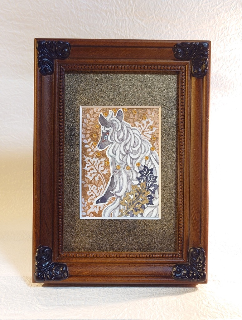 直筆ATC かみさま(ストーン)