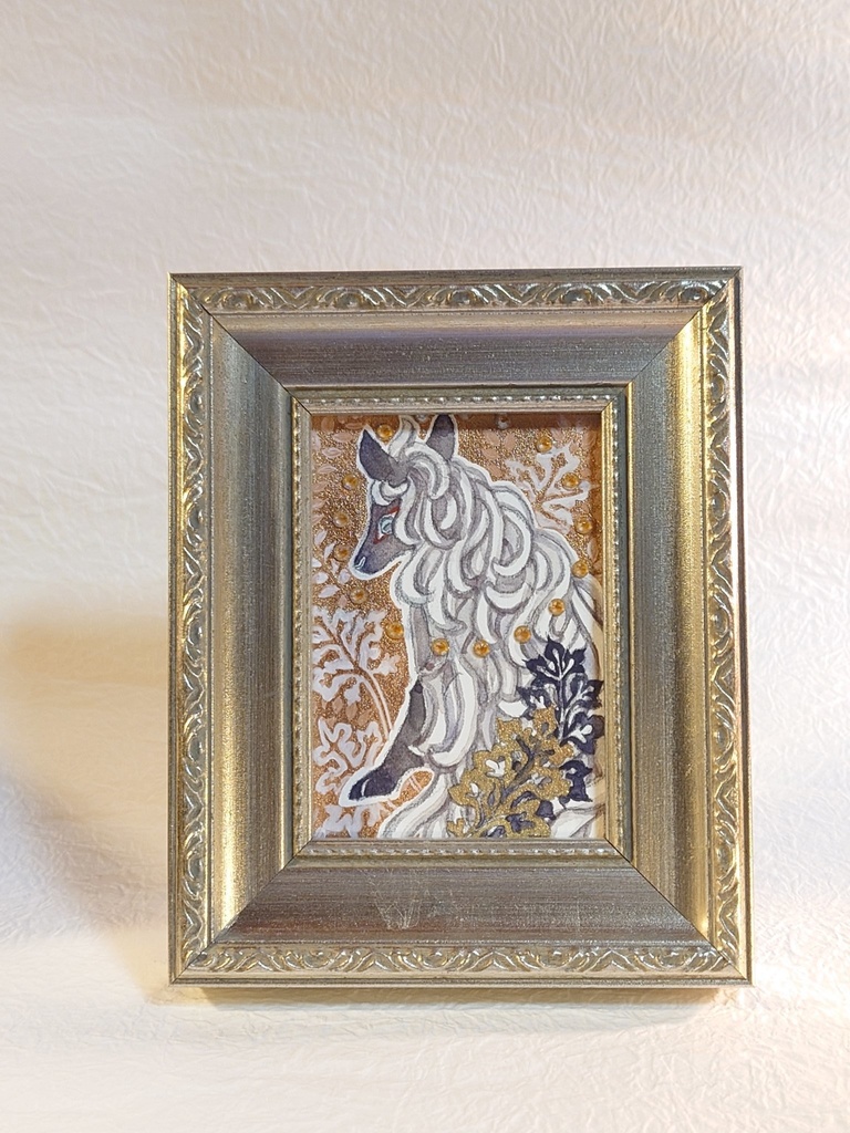 直筆ATC かみさま(ストーン)