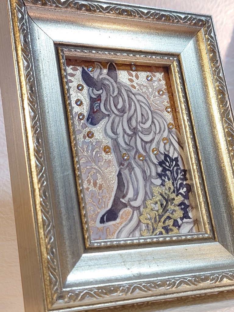 直筆ATC かみさま(ストーン)