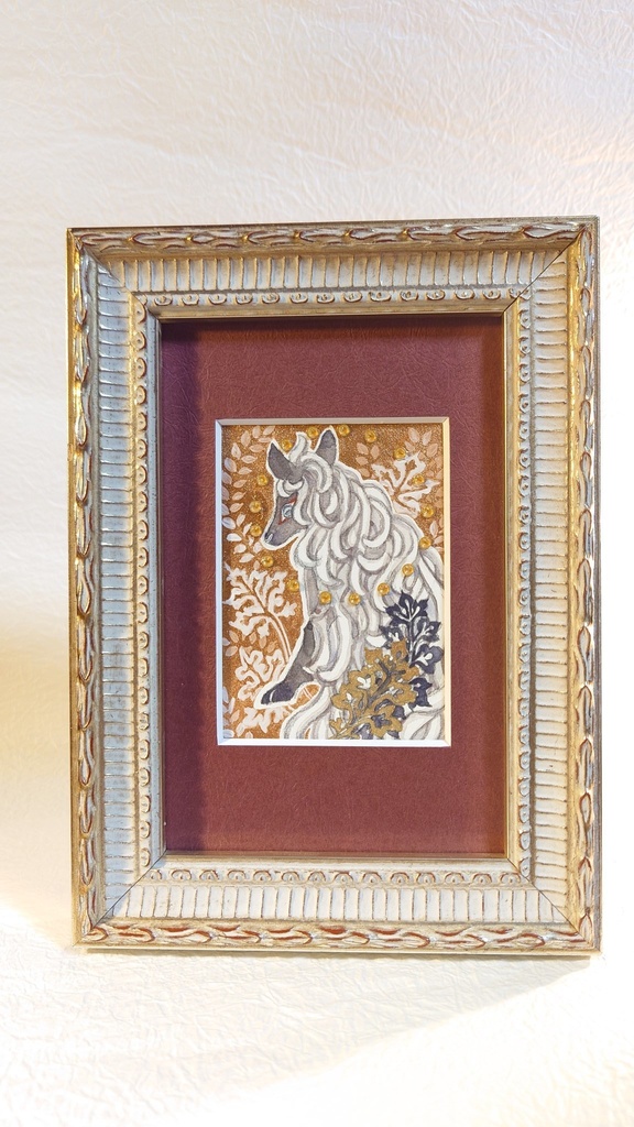 直筆ATC かみさま(ストーン)